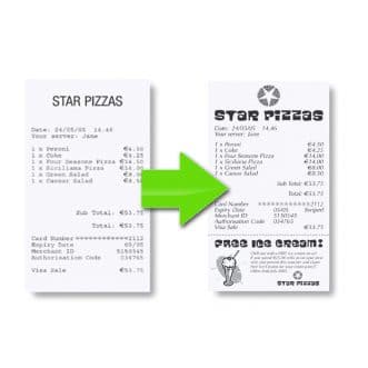 Star FuturePRNT receipts